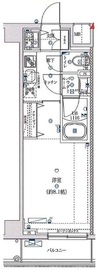 SQUARE CITY東白楽MAXIV(スクエアシティ東白楽マキシブ) 5階 間取り図