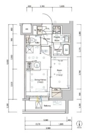 SYFORME SUMIYOSHIⅢ (シーフォルム住吉3) 4階 間取り図