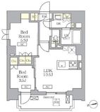 ザ・ライオンズフォーシア文京湯島 304 間取り図