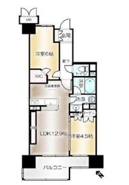 インプレスト東京八丁堀 13階 間取り図