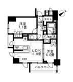 リビオレゾン南池袋 3階 間取り図