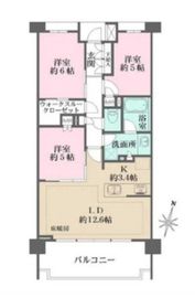 プレディア横浜高島台 4階 間取り図