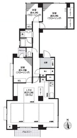 番町千鳥ヶ淵アビタシオン 6階 間取り図
