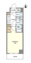 ラ・メゾン川崎六番館 413 間取り図