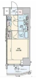 ロアール赤羽 8階 間取り図