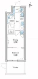 スタイリオ池上SOUTH 102 間取り図