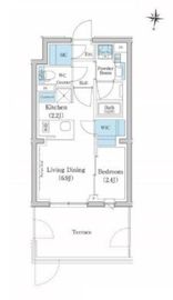 スタイリオ池上SOUTH 110 間取り図