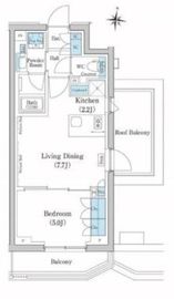 スタイリオ池上SOUTH 503 間取り図