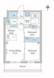スタイリオ池上SOUTH 312 間取り図