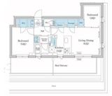 スタイリオ池上SOUTH 409 間取り図