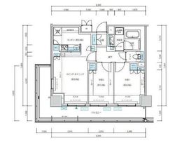 リージア海老名ビナフロント 1015 間取り図