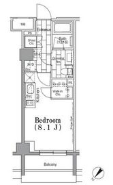 ONE ROOF FLAT TSUKISHIMA (ワンルーフフラット月島) 213 間取り図