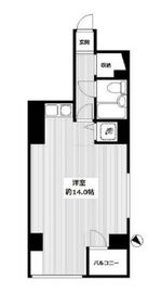 東急ドエルアルス音羽 4階 間取り図