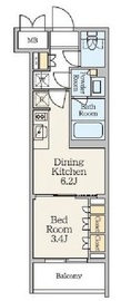 クレストコート池上六丁目 302 間取り図