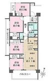 ザ・パークハウス上麻生 3階 間取り図
