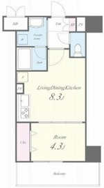 Geminos CHIGASAKI 902 間取り図