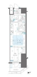 ZOOM新宿御苑前 10階 間取り図