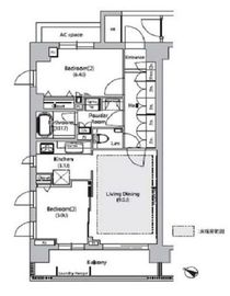 ソアラノーム荻窪天沼 2階 間取り図