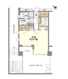 マスタービューレジデンス 1階 間取り図