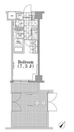 ONE ROOF FLAT TSUKISHIMA (ワンルーフフラット月島) 103 間取り図