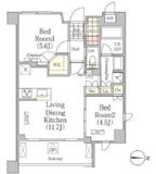 JP noie 練馬旭丘 (ジェーピーノイエ練馬旭丘) 301 間取り図