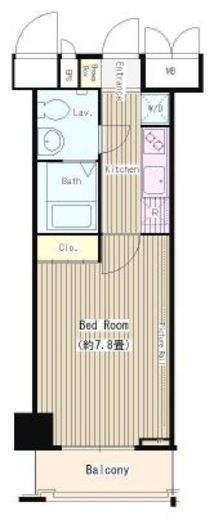 ハイトサーブル川崎 403 間取り図