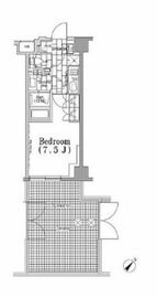 ONE ROOF FLAT TSUKISHIMA (ワンルーフフラット月島) 107 間取り図