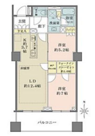 ザ・パークハウス恵比寿 11階 間取り図