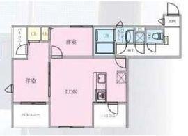 The MANOR KYODO 502 間取り図