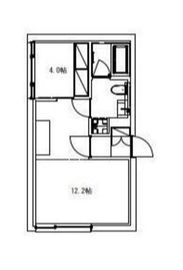 Bark Lane Ebisu 002 間取り図