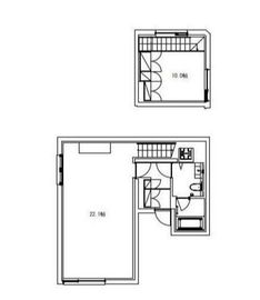 Bark Lane Ebisu 001 間取り図