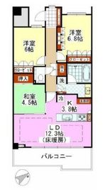 ダイアパレス上石神井レジデンス 3階 間取り図
