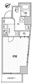 グラシアプレイス川崎駅前 1102 間取り図