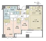 ザ・パークハウス千代田六番町 5階 間取り図