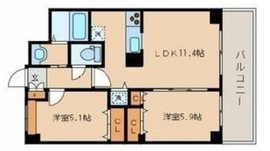 ガーデンコート碑文谷 402 間取り図