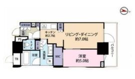 パークタワー西新宿 1514 間取り図