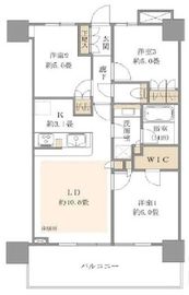 浅草タワー 26階 間取り図