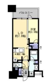 バウス藤沢 3階 間取り図