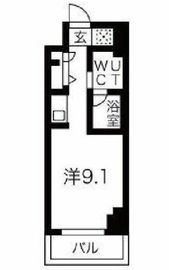 スパシエ東神奈川 5階 間取り図