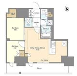 オアーゼ日暮里レジデンス 617 間取り図