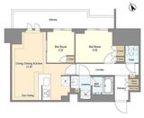 オアーゼ日暮里レジデンス 349 間取り図