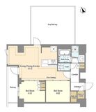 オアーゼ日暮里レジデンス 1103 間取り図