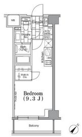 ONE ROOF FLAT TSUKISHIMA (ワンルーフフラット月島) 207 間取り図