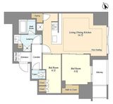 オアーゼ日暮里レジデンス 614 間取り図