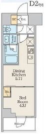 クレストコート本所吾妻橋North 905 間取り図