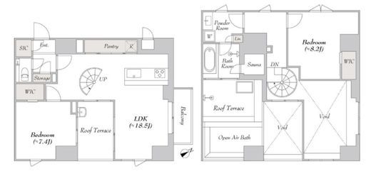LUMIEC SANGENJAYA (ルミーク三軒茶屋) 1401 間取り図