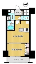 ベルジュール三鷹ステーション 4階 間取り図