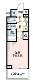 プレール・ドゥーク横濱浅間町 5階 間取り図
