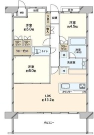 ルリエ大船 7階 間取り図