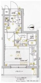 レアライズ新丸子Ⅱ 5階 間取り図